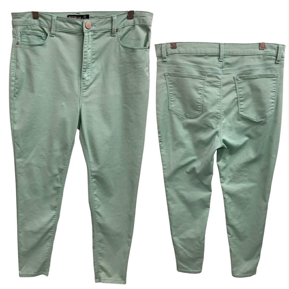 Design Lab Lord & Taylor Mint Green Pants Size L